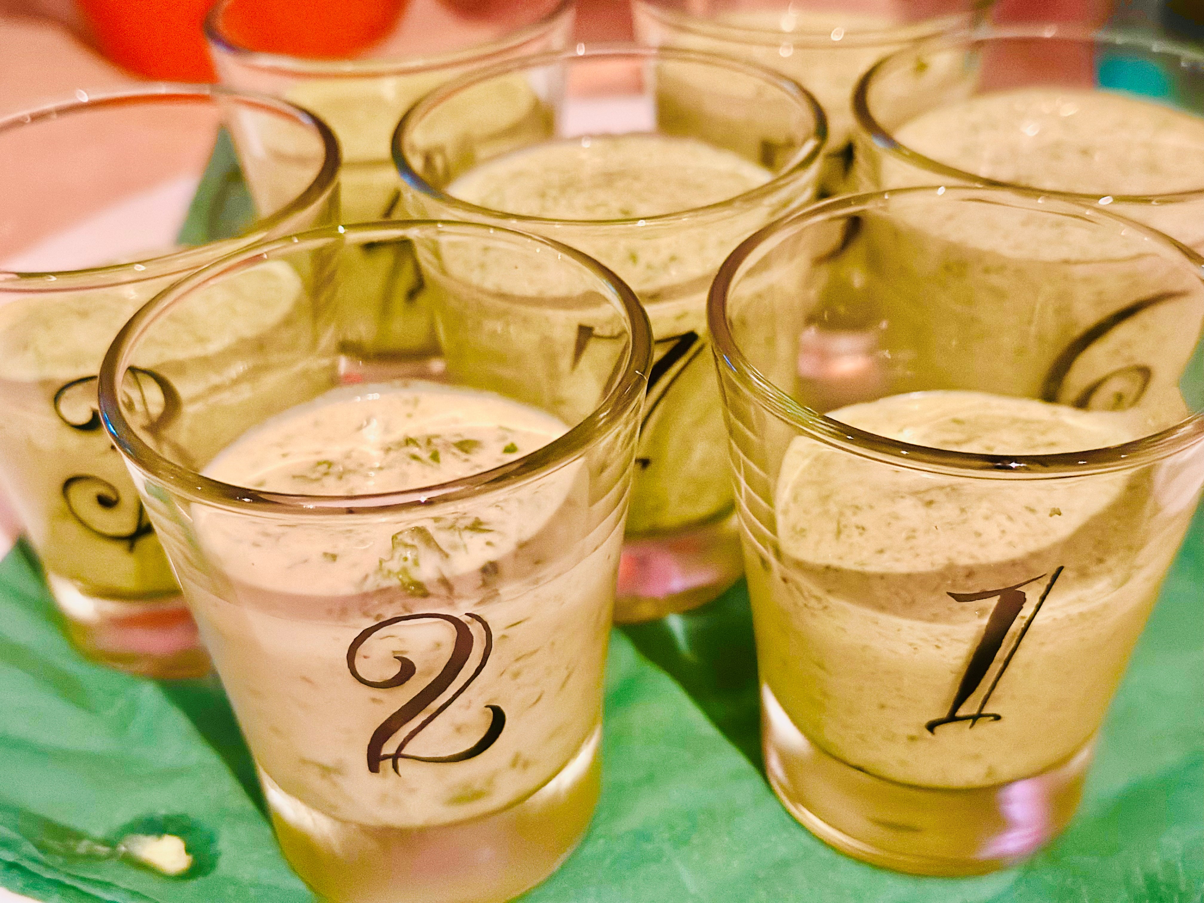 GruneSosseGlas
